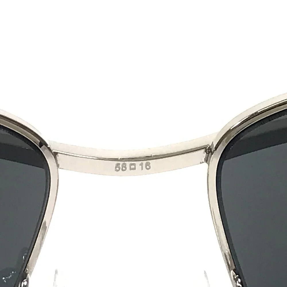 Swarovski Sunglasses SK7006 400187 Polished Silver Clear Sparkly Crystals 140